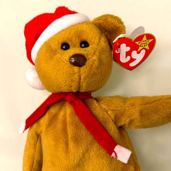 Rare retired beanie babies. Penguin Zero Holiday Teddy, 2004, Holiday Teddy 1997 - Picture 4 of 14